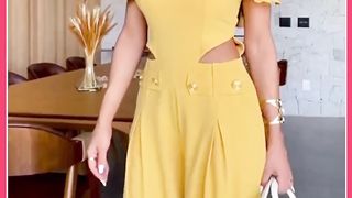 Experimente o conforto e a elegância desse macacão pantalona!