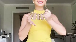 Addison In Yellow Dress