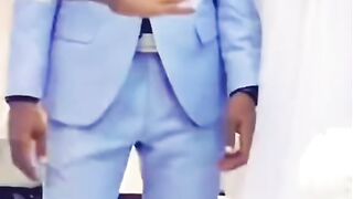 Why is this guy not happy on his wedding