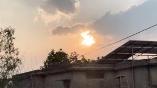 Sunset in beautiful weather #viral
