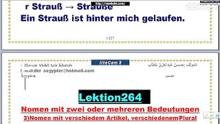 تعليم اللغة الألمانية أسماء لها أكثر من معنى الجزء 8