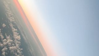 Sunset from the sky