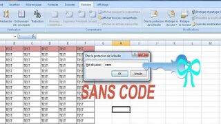 UNPROTECT AN EXCEL SHEET WITHOUT CODE