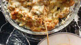 Baked cheesy Pasta