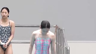 여고 다이빙 최강자의 싱크로다이빙3m.