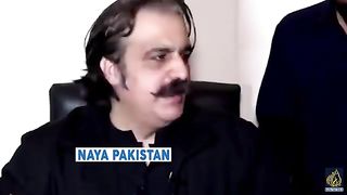Emergency press conference after Ali Amin Gandapur's meeting with Imran Khan. What message did the captain give?