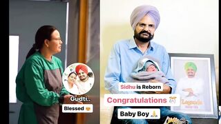 Sidhu Moose Wala's dad becomes father of son after denying wife's pregnancy speculations #sidhu