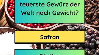 Das teuerste Gewürz