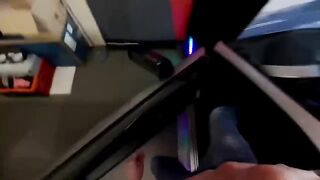 A racing simulator based on a regular car