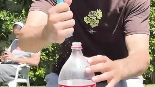 CRAZY SODA EXPLOSION! ???? - #Shorts.