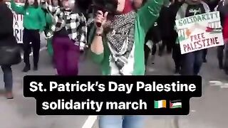 St Patrick’s Day. NYC ???????? #gaza