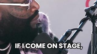 "Rick Ross on Performing and Connecting with the Crowd"