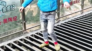 ????Bungee jumping, high-altitude challenges ????‍♀️????This is the feeling of flying#shorts.