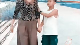 Dog protects child ????❤️????#viral #viralvideo #shorts