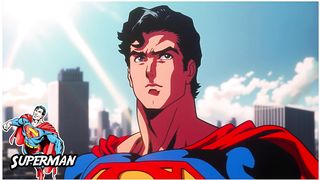 DC Characters as 90s Anime (AI character swap)