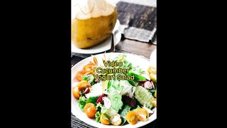 Explore the Magic of Delicious and Refreshing Flavor! Video: Cucumber Yogurt Salad with Easy Steps a