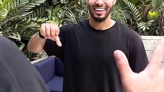 Most awkward handshake