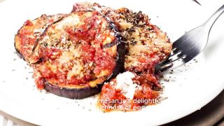 Delicious and delicious: this vegetarian eggplant and parmesan recipe