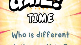Who is different between them?