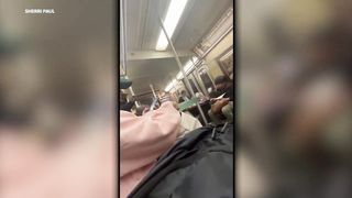 Brooklyn subway shooting - full video