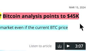 DUMP IT! Crypto CRASH! How Low Can Bitcoin Price Go?
