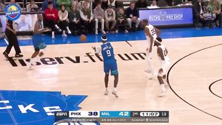 Phoenix Suns vs. Milwaukee Bucks 2nd Qtr Full Highlights _ Mar. 17 _ NBA 2024 Highlights