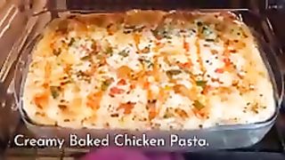 White Sauce Pasta, Creamy Bake Pasta Easy Steps ❤️❤️❤️❤️