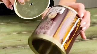 simple potato cutter made from a tin can