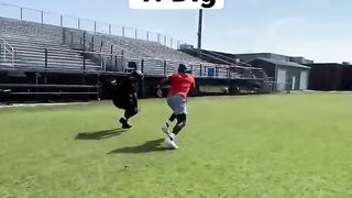 Different Wr Routes Against Press DB ???????????? #fyp #explore #football #nfl