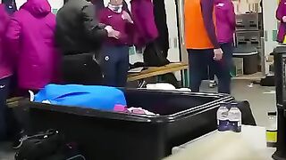 Man city dressing room