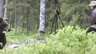 Man spray on bear face to save his life