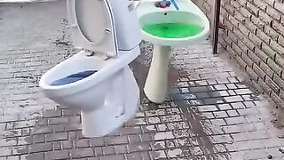 bro living in a mobile game ad