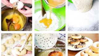 How to make homemade donuts like the ones found in popular stores: