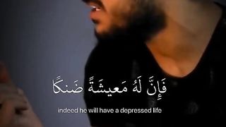 (وَمَن أَعرَضَ عَن ذِكرِى ) القارئ اسلام صبحي ❤️ #قرآن❤️
