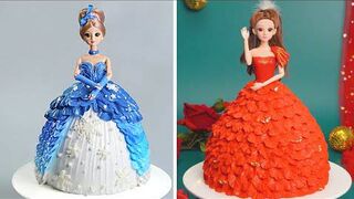 Cutest Princess Cakes Ever - Awesome Birthday Cake Decorating Ideas - So Tasty Cake Recipes