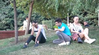 Funny Crazy Girl prank part 1