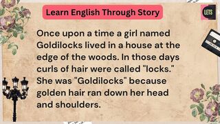 Goldilock and the three bears|Improve English|Learn English|Stories|2023