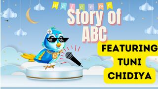 Story of ABC Nursery Rhyme| Baby Song By Tuni Chidiya| Song For Kids | BumbleBee