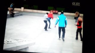 Public fight between two groups