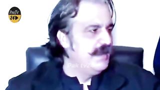An emergency press conference came after Ali Amin Gandapur's meeting with Imran Khan. KPK people had fun