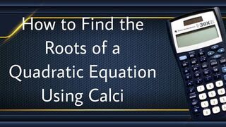 Roots of quadratic equation