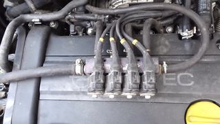 Moteur opel astra g avec instalation gaz - محرك سيارة اوبل يعمل بالغاز الطبيعي - gaz gpl voiture.