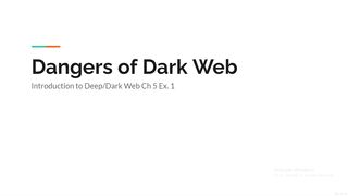 9. Dangers