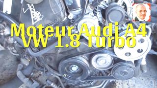 Moteur VW AUDI A4 1.8i Turbo - محرك اودي فلكس واجن- Tutoriel Mécanique Mokhtar - شروحات مكانيك مختار.