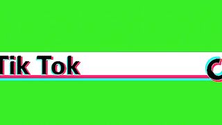 Tiktok lower third green screen tiktok