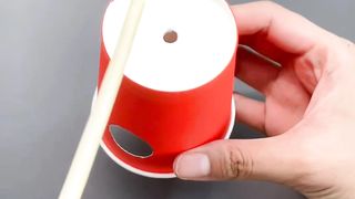 How To Make Helicopter For Kids With Paper Glass At Home