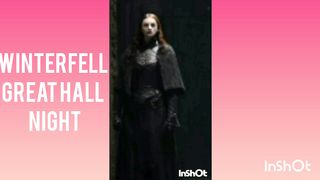 WINTERFELL GREAT HALL - NIGHT