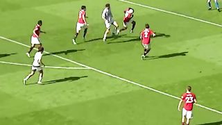Fantastic Fernandes pass _ Garnacho goal.