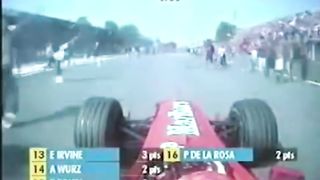 F1 crash