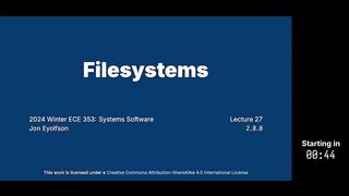 "Operating Systems Course at University of Toronto"